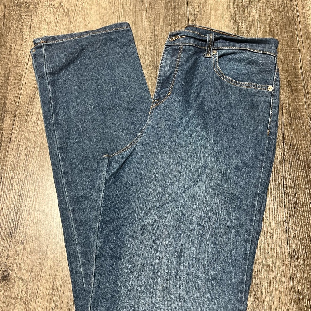Style & Co. Women's Straight Leg Blue Jeans